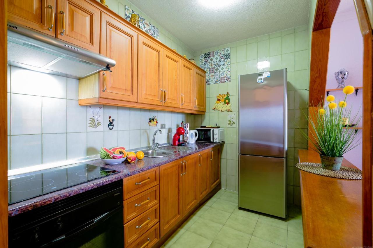FRONT LiNE OCEAN ViEW 2BeD Wi-Fi YOUR HOLiDAY HOME Puerto de Santiago  Exterior foto