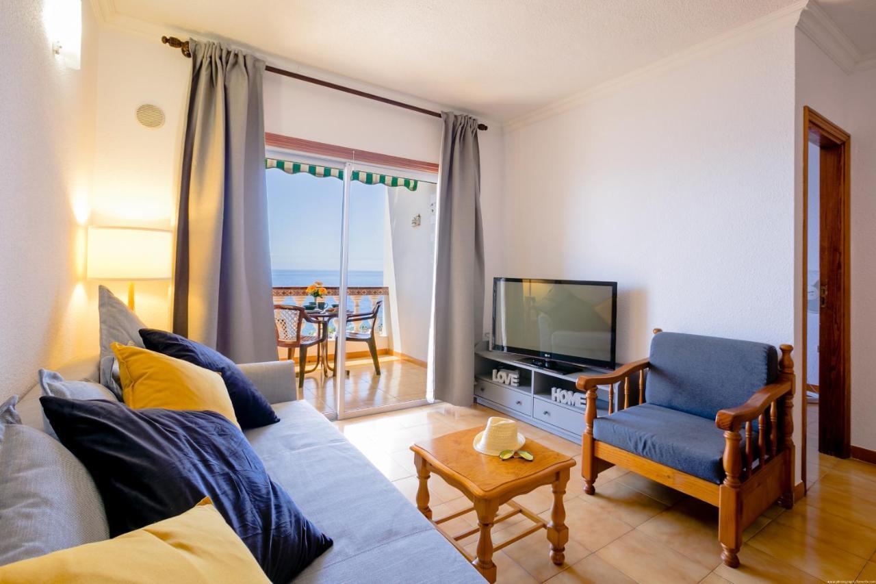 FRONT LiNE OCEAN ViEW 2BeD Wi-Fi YOUR HOLiDAY HOME Puerto de Santiago  Exterior foto